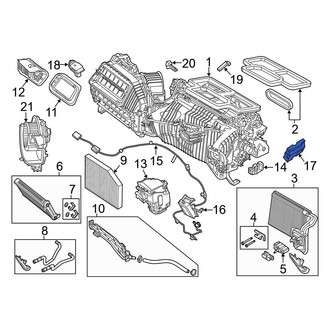 BMW OE - HVAC Control Module