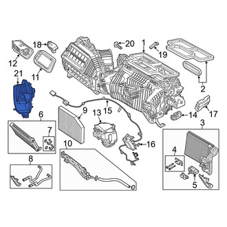 BMW OE - HVAC Blower Motor Assembly