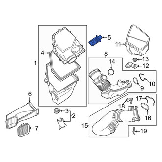 BMW OE - Mass Air Flow Sensor