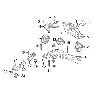 BMW OE - Engine & Transmission Mounting (M40i)