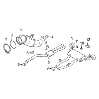 BMW OE - Exhaust System (M40i)