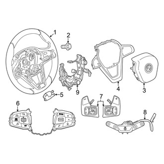 BMW OE - Steering Wheel & Trim (W/O M Type)