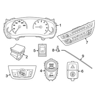 BMW OE - Instrument Panel - Cluster & Switches