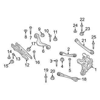 BMW OE - Rear Suspension - Suspension Components