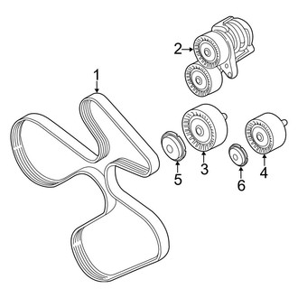 BMW OE - Cooling - Belts & Pulleys (3.0L)
