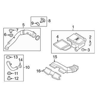 BMW OE - Engine - Air Intake (3.0L)