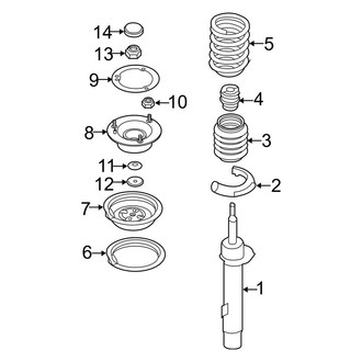 BMW OE - Front Suspension - Struts & Components (RWD)