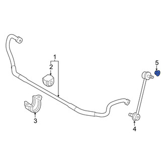 BMW OE - Front Suspension Stabilizer Bar Link Nut