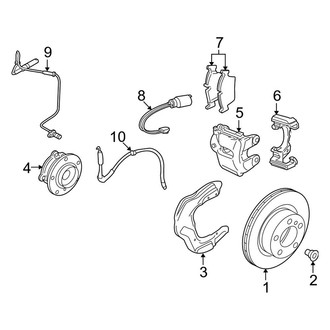 BMW OE - Front Suspension - Brake Components