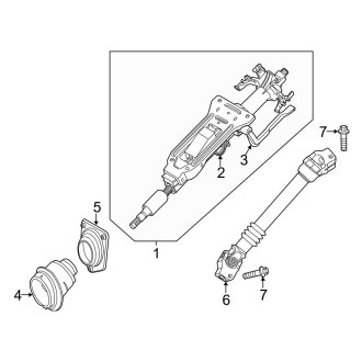 2015 BMW X1 Steering Columns, Shafts & Parts — CARiD.com