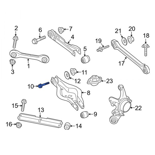 Suspension Control Arm Bolt