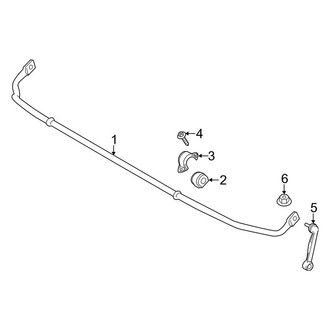 BMW OE - Rear Suspension - Stabilizer Bar & Components