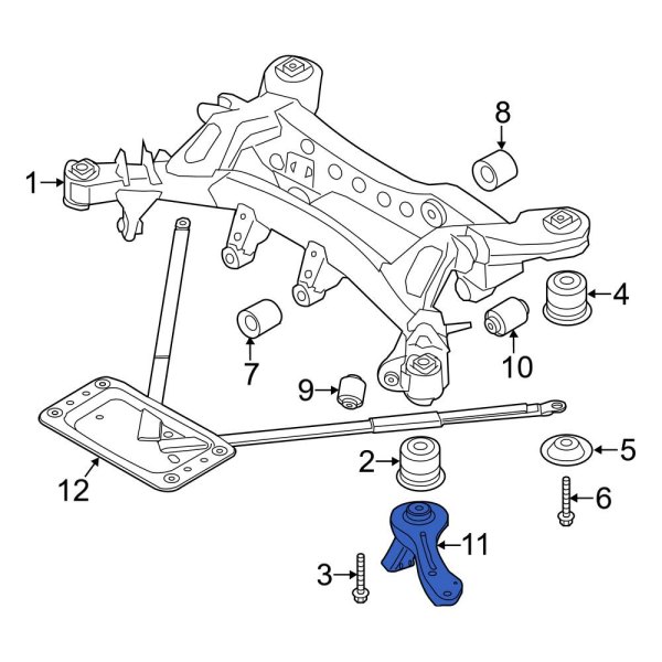 Suspension Subframe Reinforcement Bracket