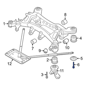 BMW OE - Front Suspension Crossmember Bolt