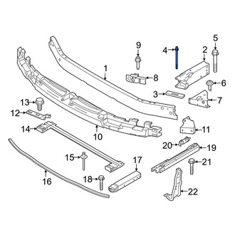 BMW OE - Bumper Impact Bar Bolt