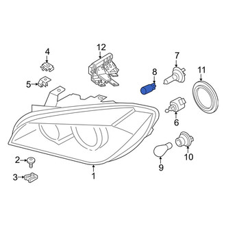 BMW OE - Front Headlight Bulb