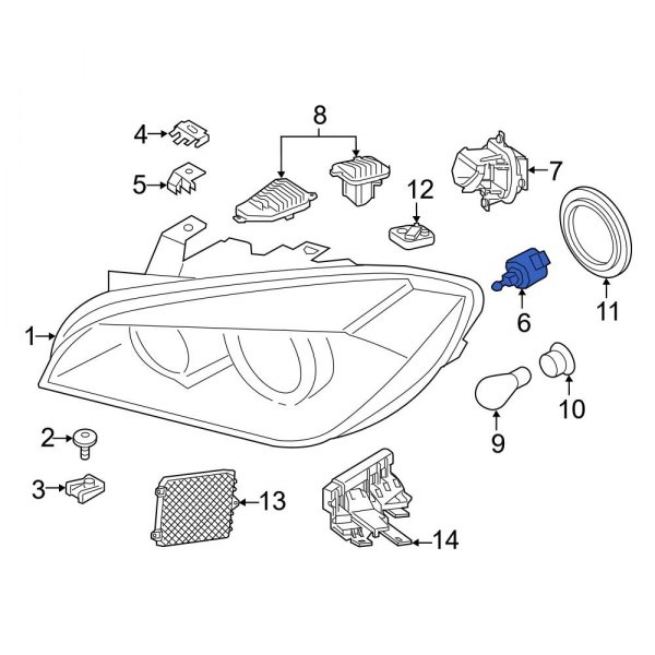 Headlight Motor