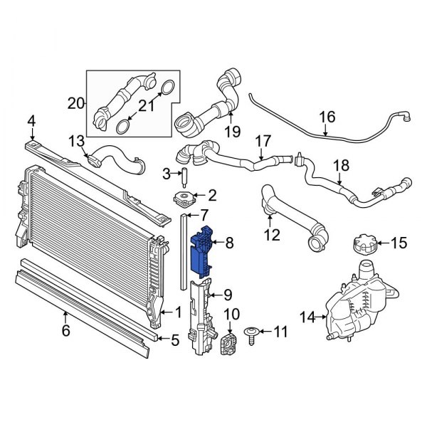 Radiator Support Panel