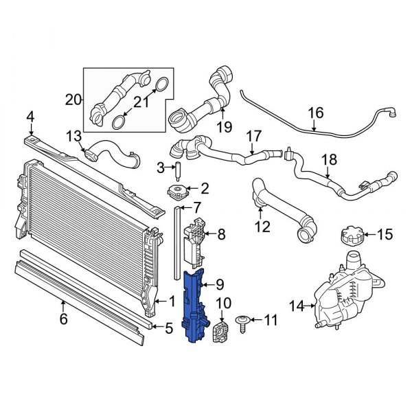 Radiator Support Panel