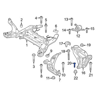 BMW OE - Steering Knuckle Bolt