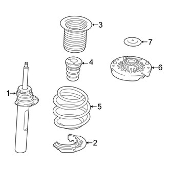 BMW OE - Front Suspension - Struts & Components (M35i xDrive)