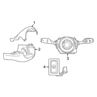 BMW OE - Steering Column - Shroud, Switches & Levers (xDrive28i)
