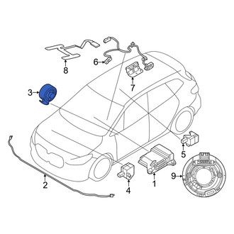 BMW OE - Center Air Bag Impact Sensor
