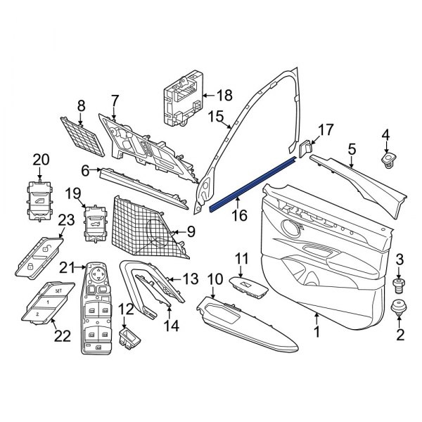 Door Window Belt Weatherstrip