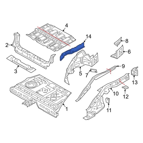 Frame Rail End