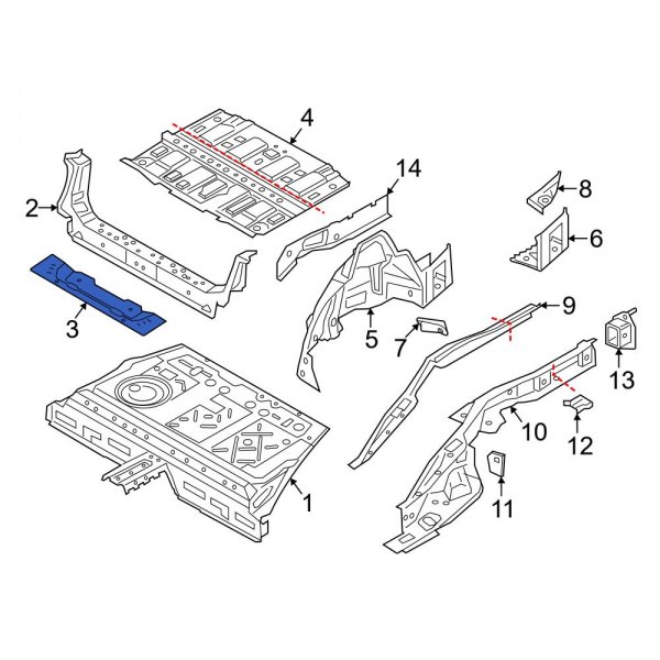 Floor Pan Reinforcement