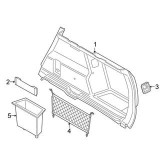 BMW OE - Rear Body & Floor - Interior Trim (Side Trim)