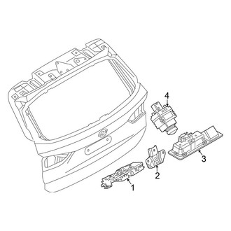 BMW OE - Lift Gate - Lock & Hardware