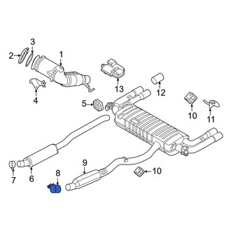 BMW OE - Rear Exhaust Muffler Clamp