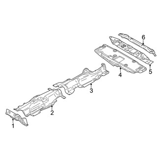 BMW OE - Exhaust System - Heat Shields (M35i xDrive)