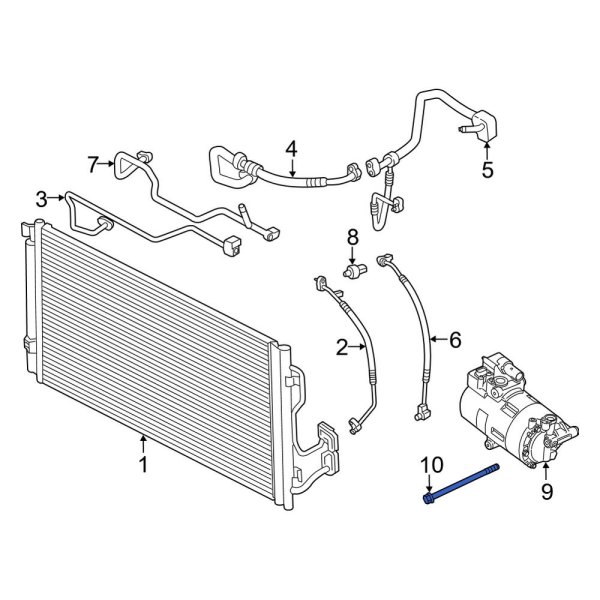 A/C Compressor Bolt