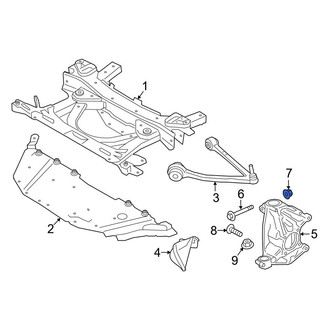 BMW OE - Steering Knuckle Nut
