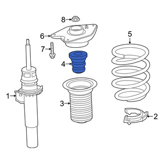 BMW OE - Front Suspension Strut Bumper