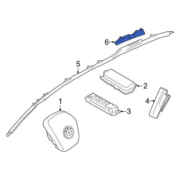 Curtain Air Bag Bracket