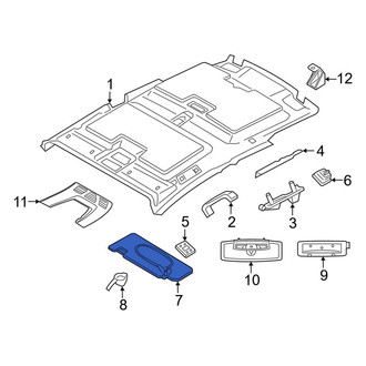 BMW OE - Left Sun Visor