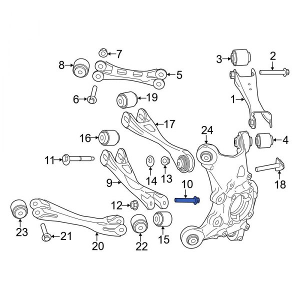 Suspension Control Arm Bolt