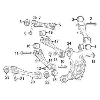 BMW OE - Rear Suspension - Suspension Components