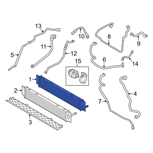 Drive Motor Inverter Cooler