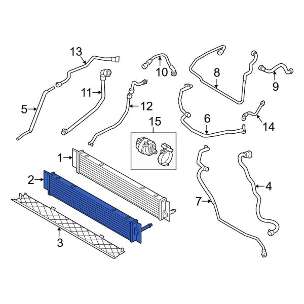 Drive Motor Inverter Cooler