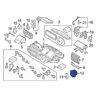 BMW OE - HVAC Blower Motor Assembly