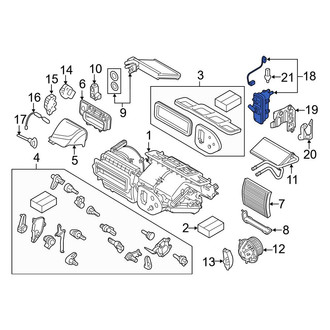 BMW OE - HVAC Heater Core Heater Element