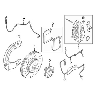 BMW OE - Front Suspension - Brake Components (Base)