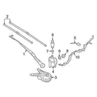BMW OE - Windshield - Wiper & Washer Components