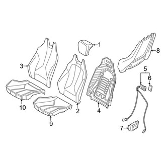 BMW OE - Seats & Tracks - Seat Components