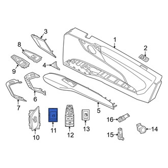 BMW OE - Right Door Window Switch