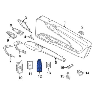 BMW OE - Front Right Door Window Switch